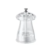 product of Omcan USA 43703 Salt Mill – 4” Crystal Acrylic Conic Grinder, Tempered Steel, 20-Year Guarantee, Italy