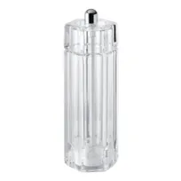 product of Omcan USA 43704 - 5" Acrylic Salt Mill, Steel Mechanism, Made in Italy, 20‑Year Guarantee
