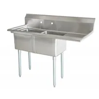 product of Omcan USA 43770 (2) Two Compartment Sink