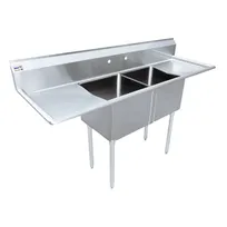 product of Omcan USA 43782 (2) Two Compartment Sink