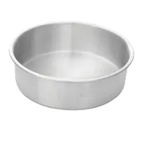 product of Omcan USA 44326 Round Cake Pan, 9" Diameter x 2" Deep, Premium Aluminum Baking Pan