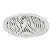product of Omcan USA 44551 Pizza Pan - 12" Round Perforated Aluminum Tray, Commercial Grade