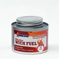 product of Omcan USA 44578 Chafing Dish Fuel, Wick Fuel with Twist Cap, 2-Hour Burn Time, Heat Service