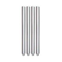 product of Omcan USA 44624 Ice Bin Legs 14" Stainless Steel with Socket & Bullet Feet for Models 43475-43478