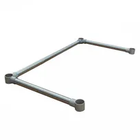 product of Omcan USA 44625 Stainless Steel Leg Brace for 18" x 24" Ice Bins - Corrosion-Resistant, Install