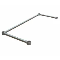 product of Omcan USA 44626 Stainless Steel Leg Brace for 18" x 36" Ice Bins - Durable, Corrosion-Resistant