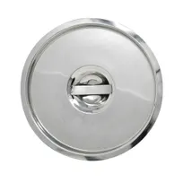 product of Omcan USA 44664 Bain Marie Pot Cover – Fits 8‑1⁄4 Qt Pot, Stainless Steel, Model 44657 Compatible