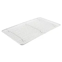 product of Omcan USA 46464 - Half‑Size Chrome Plated Wire Cooling Rack, Sheet Pan Grate, Stainless Steel