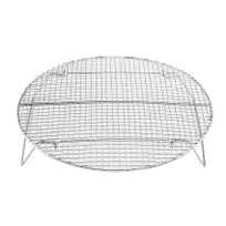 product of Omcan USA 46465 Steamer Rack, 10" Round Wire Cooling Rack, Chrome Plated, Commercial Kitchen
