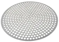 product of Omcan USA 46741 Commercial Pizza Pan, 8" Round Perforated Aluminum Tray - Ideal for Even Baking