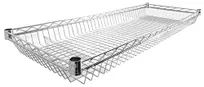 product of Omcan USA 47324 - 18" x 48" Chrome Wire Food Display Basket, Stainless Steel, NSF