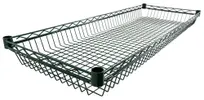 product of Omcan USA 47326 18" x 48" Epoxy Wire Food Display Basket, NSF, Stainless Steel