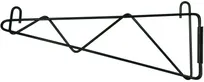 product of Omcan USA 47508 Wall Bracket, 21" Epoxy Coated Black, NSF Certified, 21" Depth, Shelving Part