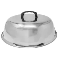 product of Omcan USA 47865 Wok Cover, 16" Diameter Stainless Steel, Restaurant Cookware Essential