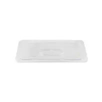 product of Omcan USA 80011 Food Pan Cover - 1/9 Size Flat Lid, Clear Polycarbonate, 6-15/96" x 4-1/4"