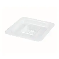 product of Omcan USA 80015 Pan Cover, 1/6 Size Flat Lid, Clear Polycarbonate, 6-15/16" x 6-3/8" NSF
