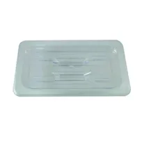 product of Omcan USA 80049 Full-Size Clear Polycarbonate Pan Cover, Flat Lid, 20-3/4" x 12-4/5", NSF