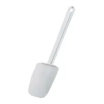 product of Omcan USA 80052 Spoonula - 14" Plastic Kitchen Spatula, White Handle, 12"-14"