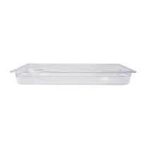 product of Omcan USA 80056 Full-Size 1/1 Food Pan, 20-3/4" x 12-4/5" x 2-1/2" Clear Polycarbonate, NSF