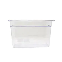 product of Omcan USA 80057 Food Pan - 1/3 Size, 12-4/5" x 6-15/96" x 7-7/8" Deep, Clear Polycarbonate, NSF