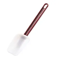 product of Omcan USA 80060 Spoonula - 14" Length, Red Handle, White Silicone Head