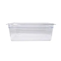 product of Omcan USA 80061 Full-Size Clear Polycarbonate Food Pan 20-3/4" x 12-4/5" x 7-7/8" Deep NSF