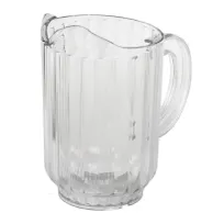 product of Omcan USA 80085 - 60oz Clear Polycarbonate Water Pitcher, NSF, Handle, 32-63oz
