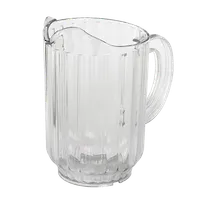 product of Omcan USA 80088 Clear 48oz Polycarbonate Water Pitcher with Handle - 48oz, NSF