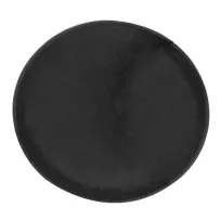 product of Omcan USA 80109 - 14" Round Non‑Slip ABS Plastic Serving Tray, Black Tray, Black Surface, NSF