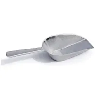 product of Omcan USA 80119 Utility Scoop - 16 Oz Flat-Bottom Aluminum Kitchen Shovel