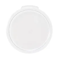 product of Omcan USA 80188 Round 1-Qt Clear Polycarbonate Food Storage Lid – Transparent Snap-Fit Design