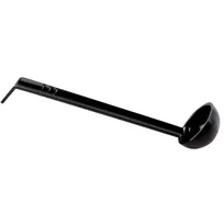 product of Omcan USA 80216 Ladle, 13" Black Polycarbonate, 1/2‑1½ oz, One‑Piece Construction
