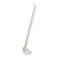 product of Omcan USA 80219 Ladle – 8½" One‑Piece Polycarbonate Spoon, Beige, 0.75 oz, 8½" Length