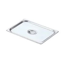 product of Omcan USA 80265 Steam Table Pan Cover - 1/2-Size Solid Stainless Steel With Handle, No Hinge
