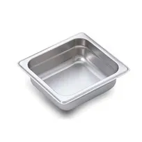 product of Omcan USA 80277 Steam Table Pan - 1/6 Size, 6-7/8" x 6-5/16" x 2-1/2" Stainless Steel, NSF
