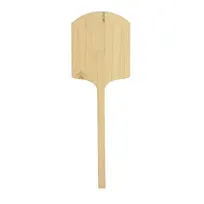 product of Omcan USA 80606 Pizza Peel – 14" x 16" Rectangular Wood Blade, Tapered, 42" Length, Wood Handle