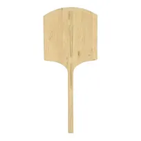 product of Omcan USA 80608 Pizza Peel - 18" x 18" Square Wood Blade, 42" Length, Tapered Wood Handle