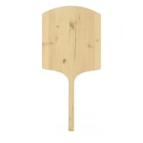 product of Omcan USA 80609 Pizza Peel - 20"x22" Rect. Wood Blade, 42" Length, Tapered Handle, Artisan Pizza Use