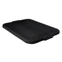 product of Omcan USA 80626 Bus Box Cover, 16" x 23", Black Polypropylene, NSF Certified, Fits Standard Bus Boxes
