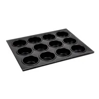 product of Omcan USA 80630 Muffin Pan - 14" X 10-3/4", 12 Cup Non-Stick Coated Baking Pan
