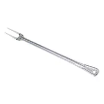 product of Omcan USA 80725 Basting Fork, 21" Long Stainless Steel Serving Fork for Roasting and Grilling