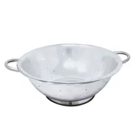 product of Omcan USA 80739 - 5 Qt Stainless Steel Kitchen Colander with Base and Handles