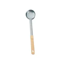 product of Omcan USA 80778 - 3 Oz One-Piece Stainless Steel Portion Control Spoon with Ivory Handle