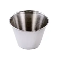 product of Omcan USA 80822 - Stainless Steel Sauce Cup, 2-1/2 Oz, Ramekin Design - Dozen