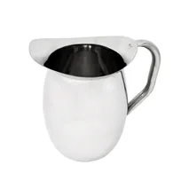product of Omcan USA 80859 - 3-Qt Stainless Steel Bell Water Pitcher, 96-128 oz, Handle