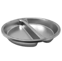 product of Omcan USA 81016 Chafer Pan – 5-1/2 Qt, 15" Diameter Stainless Steel, Divider, Pan for Model 80527