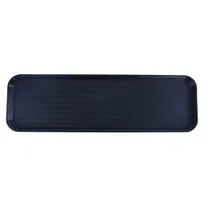 product of Omcan USA 81101 Bakery Display Tray - Rectangular 30" x 9" x 3/4" ABS Plastic, Black