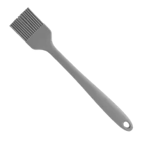 product of Omcan USA 81145 Pastry Brush 1-3/4" x 10" Silicone Grey Heat‑Resistant BPA‑Free Dishwasher‑Safe Hook