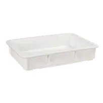 product of Omcan USA 81152 Pizza Dough Proofing Box, 18" x 12.75" x 3" Stackable, Restaurant Food Storage