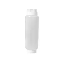 product of Omcan USA 81162 Squeeze Bottle – 20 oz Dual-Way, Wide-Mouth 69mm, PP/PE/Silicone, Tip, NSF
